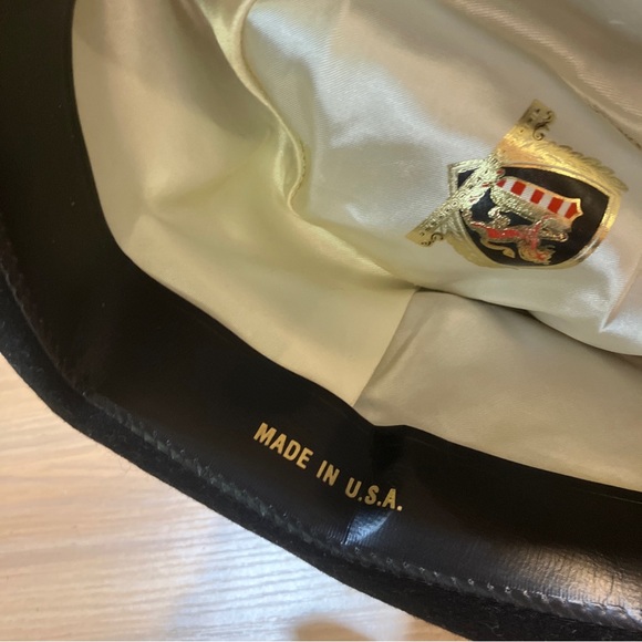 tiger pride hat large grande Vintage Mens Hat Never Worn Made In USA - Picture 4 of 7